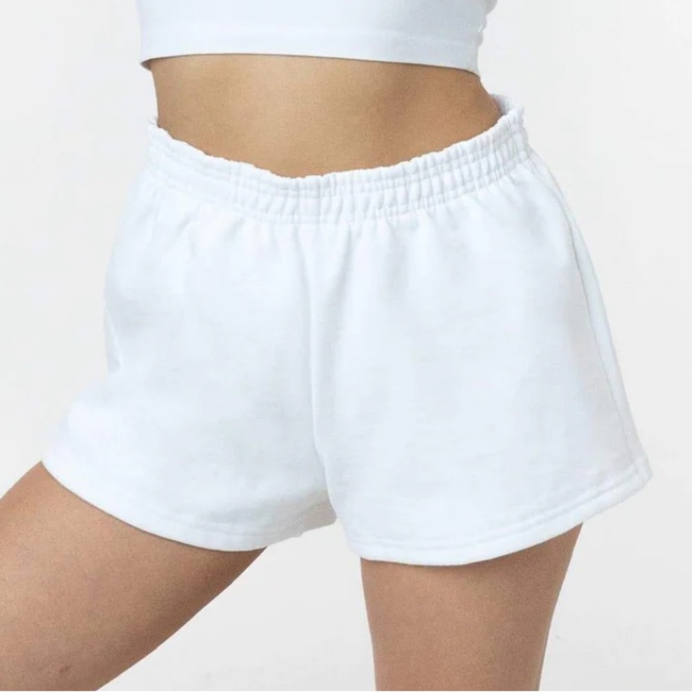 John Galt / Brandy Melville White Sweatshorts
